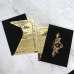 Wedding Invitation Card Laser Cut Acrylic Foiling Printing Customized